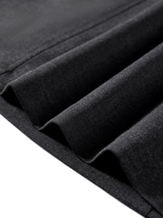 Women's Casual High-Waist A-Line Skirt