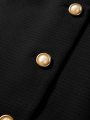 Women's Chanel-Style Commuter Short Sleeve Dress