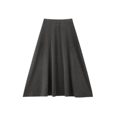 Women's High-Waist A-Line Maxi Skirt