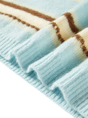 Women's Alpaca-Blend Striped Knit Sweater