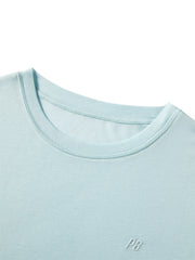 Women's Oversized Lyocell-Wool Blend T-Shirt