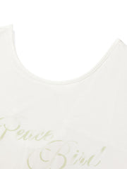 Women's Lyocell Back-Open Long Sleeve T-Shirt