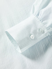 Women's Lyocell Blend Relaxed Lantern Sleeve Shirt