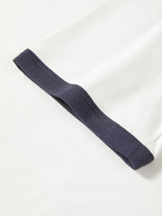 Women's Printed Contrast Trim Short Sleeve T-shirt