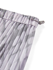 Women's Printed Accordion-Pleated Skirt