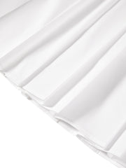 Women's Ruched A-Line Midi Skirt
