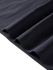 Women's Elastic Waist Bud Hem Skirt