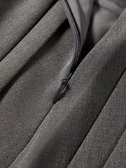 Women's High-Waist Pleated Mini Skirt