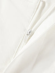 Women's High-Waist Wide-Leg Nine-Part Pants