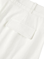 Women's High-Waist Wide-Leg Nine-Part Pants