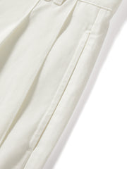 Women's Tencel Wide-Leg White Jeans  [Available only in China]