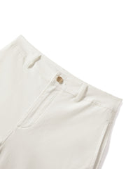 Women's Wide-Leg Curved Jeans with Detachable Belt