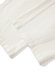Women's Wide-Leg Curved Jeans with Detachable Belt