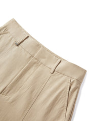 Women's Lyocell High-Waist Curved Cargo Pants
