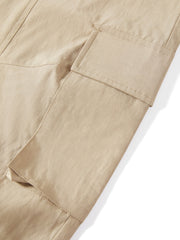 Women's Lyocell High-Waist Curved Cargo Pants