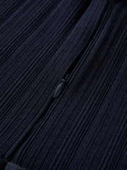 Women's Linen-Blend Paneled Sleeveless Dress