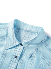 Women's Lightweight Lyocell-Blend Vertical Stripe Shirt