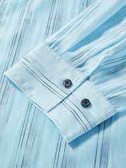 Women's Lightweight Lyocell-Blend Vertical Stripe Shirt