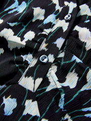 Women's Floral V-Neck Dress