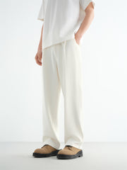 Men's Solid Drawstring Waist Sweatpants