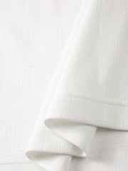 Men's Jacquard Textured Polo Shirt