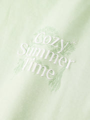 Men's Casual Embroidery Short-Sleeve T-Shirt
