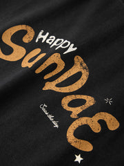 Men's Loose-Fit T-Shirt with Back Print