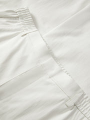 Men's Pleated Straight-Leg Cargo Pants