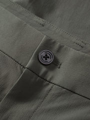 Men's Casual Solid Tapered Pants