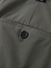 Men's Casual Solid Tapered Pants
