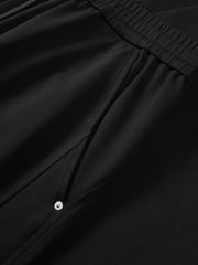 Men's Textured Tapered Knit Sweatpants