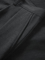 Men's Pleated Wide-Leg Trousers