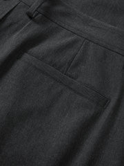 Men's Pleated Wide-Leg Trousers