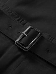 Men's Straight-Leg Pants with Belt