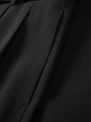 Men's Straight-Leg Pants with Belt
