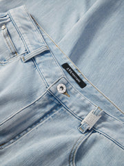 Men's casual slim-fit jeans
