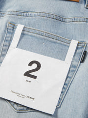 Men's casual slim-fit jeans