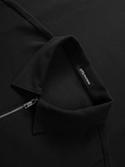 Men's Loose-Fit Waffle Polo Shirt