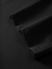 Men's Slim-Fit Embroidered Waistband Trousers