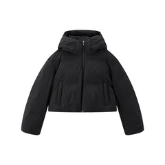 Women's Cropped Water-Repellent Puffer Jacket