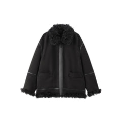 Women's Faux Shearling Oversized Jacket