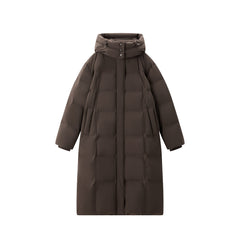 Women's Extra-Long Water-Repellent Puffer Coat