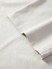 Men's Basic Textured Straight-Leg Pants