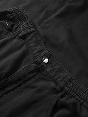 Men's Elastic-Waist Lyocell Straight-Leg Jeans