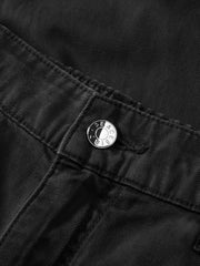 Men's Elastic-Waist Lyocell Straight-Leg Jeans