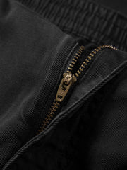 Men's Elastic-Waist Lyocell Straight-Leg Jeans