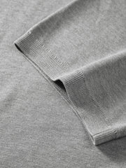 Men's casual knitted Polo short-sleeve shirt