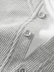 Men's Contrast Fake Layered Short-Sleeve T-Shirt