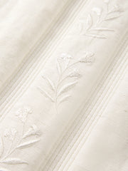 Men's Tencel-Blend Shirt with Embroidery