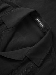 Men's Tencel-Blend Shirt with Embroidery